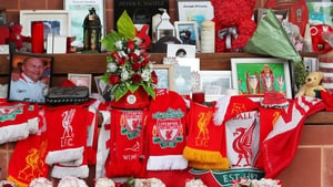 A memorial to those who died as a result of the disaster at Hillsborough