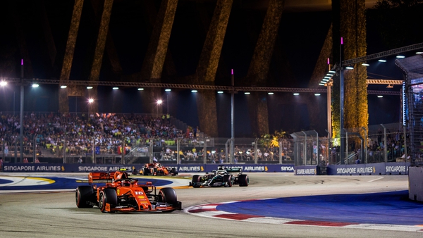 The last Singapore Grand Prix was run in 2019