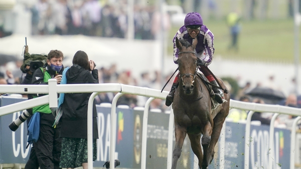 The winner came home 16 lengths ahead of the field