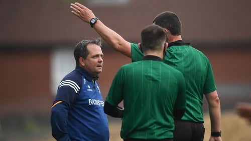 Davy Fitzgerald was sent to the stands by referee Patrick Murphy last weekend