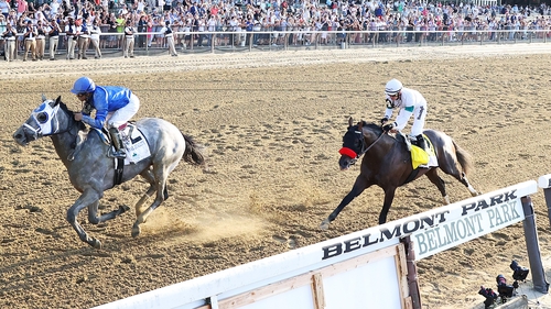 Essential Quality with Luis Saez up wins the 153rd running of the Belmont Stakes