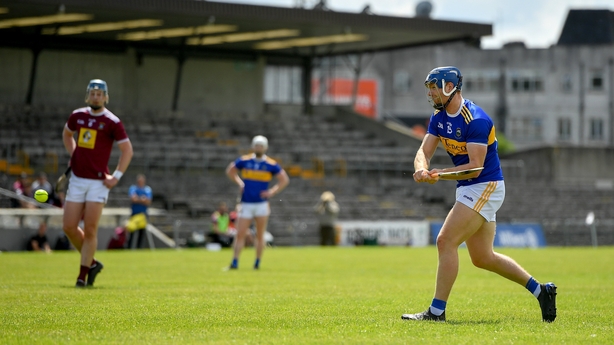 Jason Forde of Tipperary shoots to score his side's second goal
