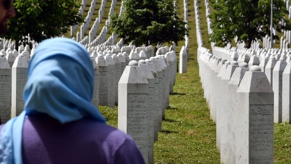 This memorial cemetery in Potocari-Srebrenica was set up to honour victims of the 1995 Srebrenica massacre