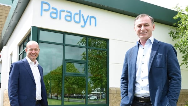 Paul Casey, Chief Operations Officer of Paradyn and Cillian McCarthy, CEO of the company