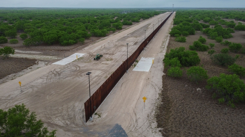 Texas governor wants to resume building border wall