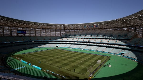 The Baku Olympic Stadium will welcome Ireland