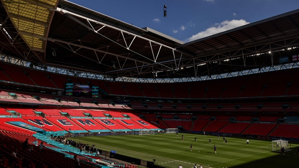 Wembley will allow roughly 40,000 spectators for the closing four matches of Euro 2020