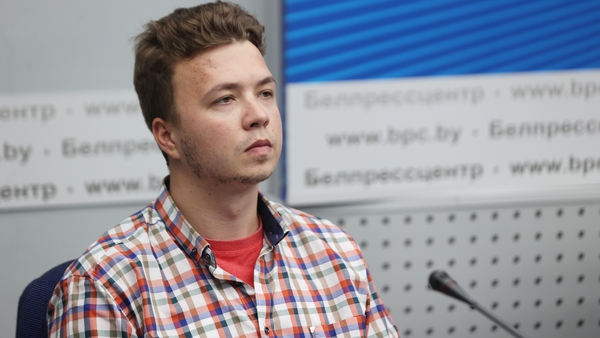 Dissident journalist Roman Protasevich and his girlfriend were arrested on the intercepted flight