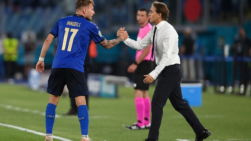 Mancini Long way to go but Italy in Euro 2020 mix