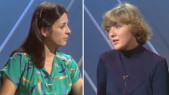 Doireann Ní Bhriain and Marian Finucane (1981)