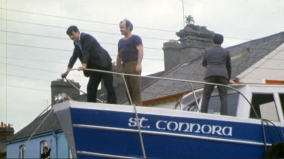 Limerick city trawler St Connora built by Tom Donlon, 1976.