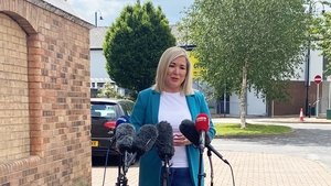 'I hope that the DUP deal with their internal matters quickly so we can get back to the business of sharing power,' Michelle O'Neill said
