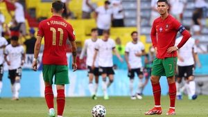 Cristiano Ronaldo (R) and Portugal have work to do to make the knockout stages