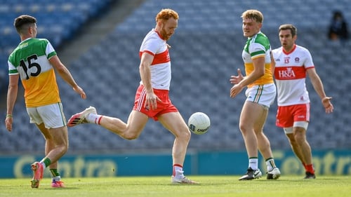 Conor Glass was dominant around the middle for Derry