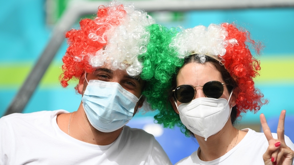 1,000 Italy fans will be allowed to travel to London for the final