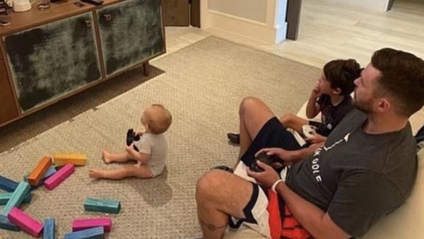 Justin Timberlake and his sons Silas and Phineas, image via Justin Timberlake/Instagram