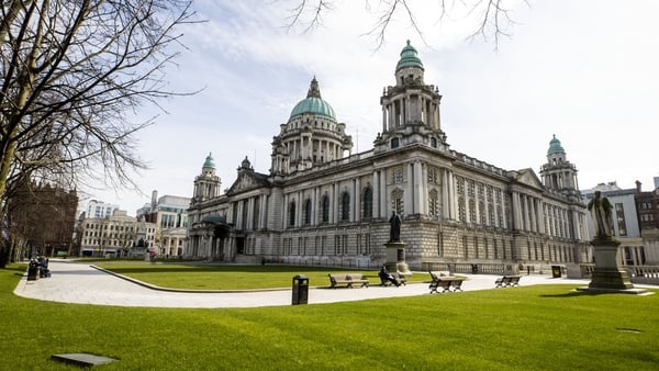 The incidents happened near Belfast City Hall (File pic)