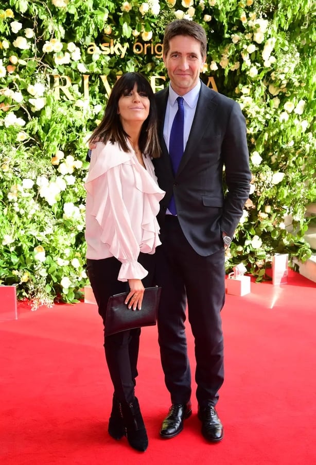 Claudia Winkleman and husband Kris Thykier (Ian West/PA)