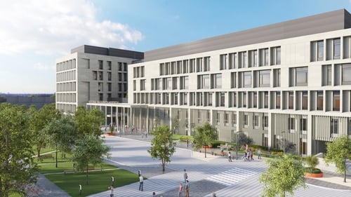 An artist's impression of the new maternity hospital at the St Vincent's Hospital campus