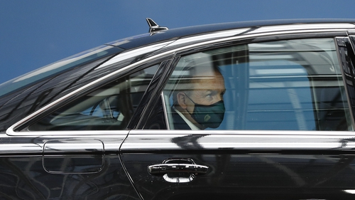 Micheál Martin pictured as he arrived for the EU leaders summit