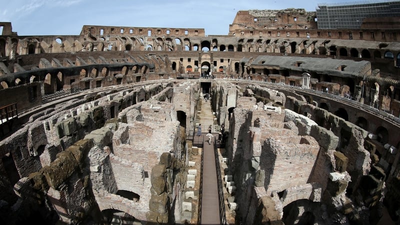 Colosseum's underground labyrinth opens fully to public