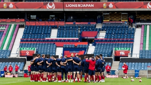 The Lions begin preparation for the tour of South Africa