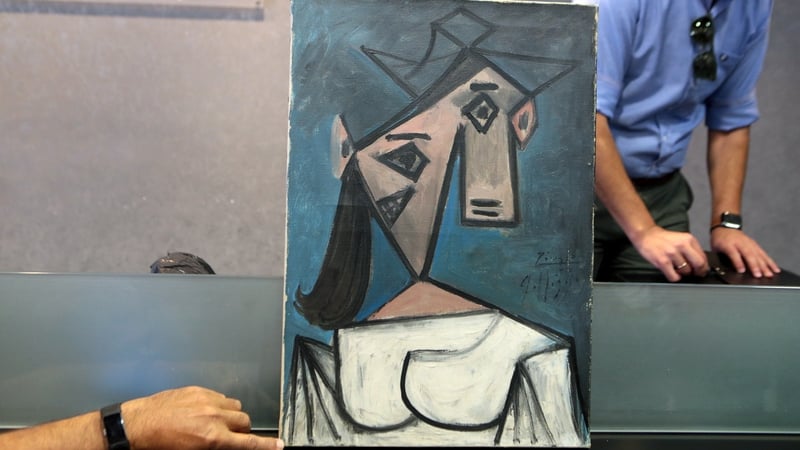 Picasso work found in Greek gorge years after robbery