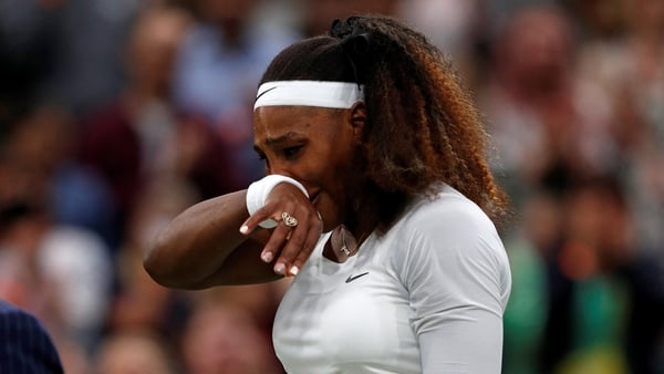 Serena Williams had to withdraw from Wimbledon