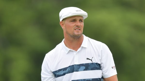 DeChambeau reacted angrily to a spectator taunting him at the BMW Championship
