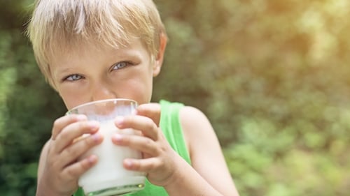 The milky bar kid - but is it dairy or plant? Photo: Getty Images