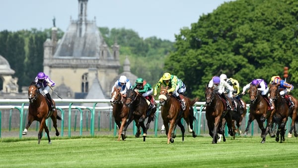 St Mark's Basilica winning the French Derby on 6 June