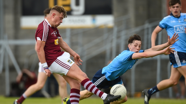 Ben McGauran, pictured above in a minor championship match against Dublin in 2019, scored 1-10 on the night