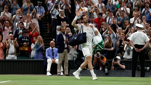 Andy Murray exited Wimbledon in the third round after straight sets loss