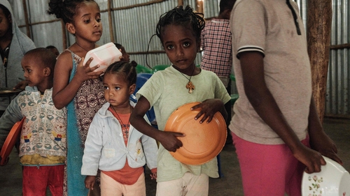The UN said 33,000 children in Tigray are severely malnourished