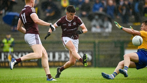 Paul Kelly scores a first-half goal against Roscommon