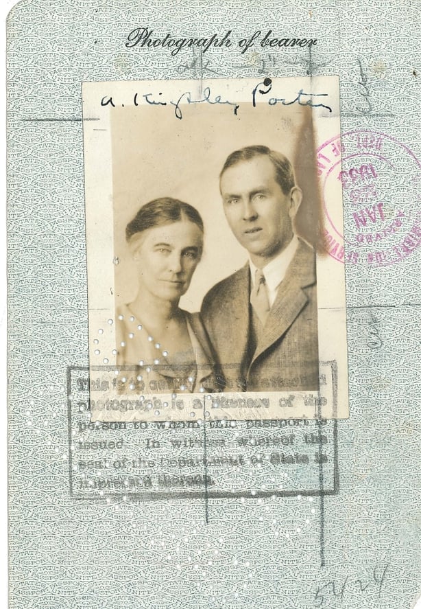 Lucy and Arthur Kingsley Porter pictured here. Photo credit: Harvard University Archives
