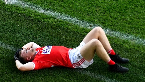 Brian Hurley after Cork's Munster final defeat to Tipperary last November