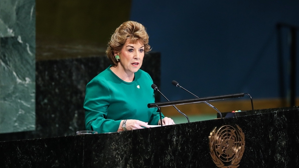 Irish Ambassador to the United Nations Geraldine Byrne Nason wants to see human rights issues addressed in Afghanistan