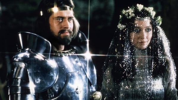 Nigel Terry and Cherie Lunghi in John Boorman's Excalibur