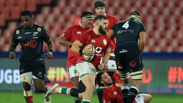 The Lions outclassed the Sharks in Johannesburg on Wednesday