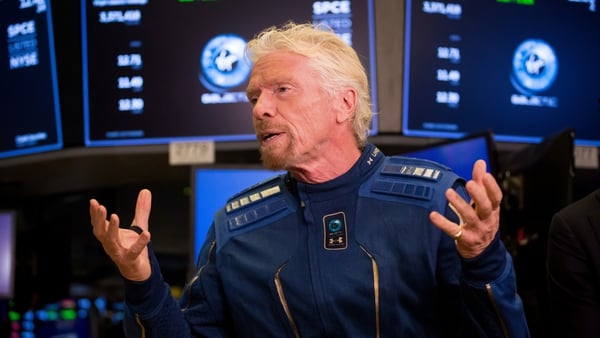 British billionaire Richard Branson soared over 80km above the New Mexico desert aboard his Virgin Galactic rocket plane over the weekend