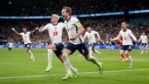 Harry Kane has scored four of England's ten goals