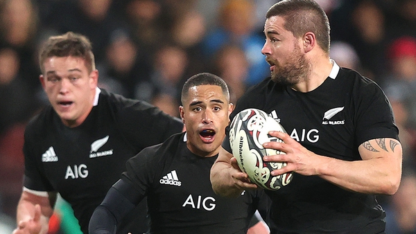 Dane Coles (right) scored four tries in 24 second-half minutes