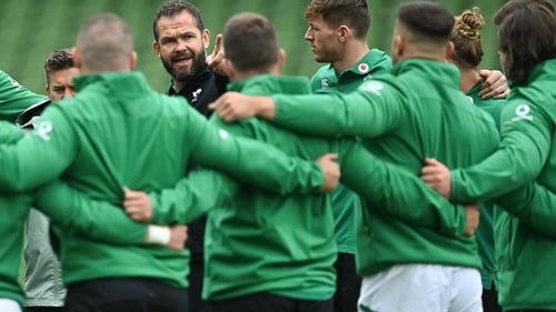 Andy Farrell's side face four matches in four weeks starting at the end of October