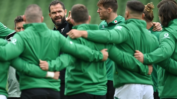Andy Farrell's side face four matches in four weeks starting at the end of October