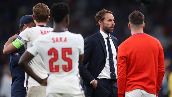 The England manager said: 'That's my responsibility, I chose the guys to take the kicks'