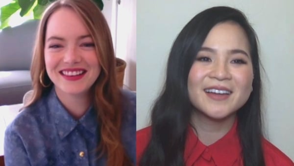 The suitably named Emma Stone and Kelly Marie Tran talk to RTÉ Entertainment