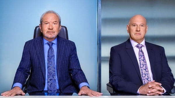 (L-R) Alan Sugar and Claude Littner have starred together on the show since 2015 Photo: Press Association/BBC