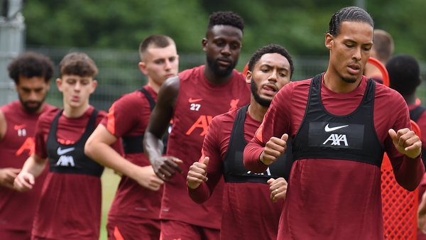 Liverpool players put through their paces in Austria