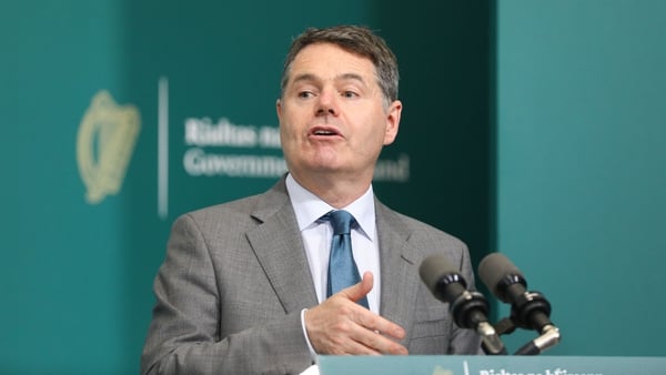 'At some point this year, a new tax directive will be agreed within the European Union,' Paschal Donohoe said (file image)